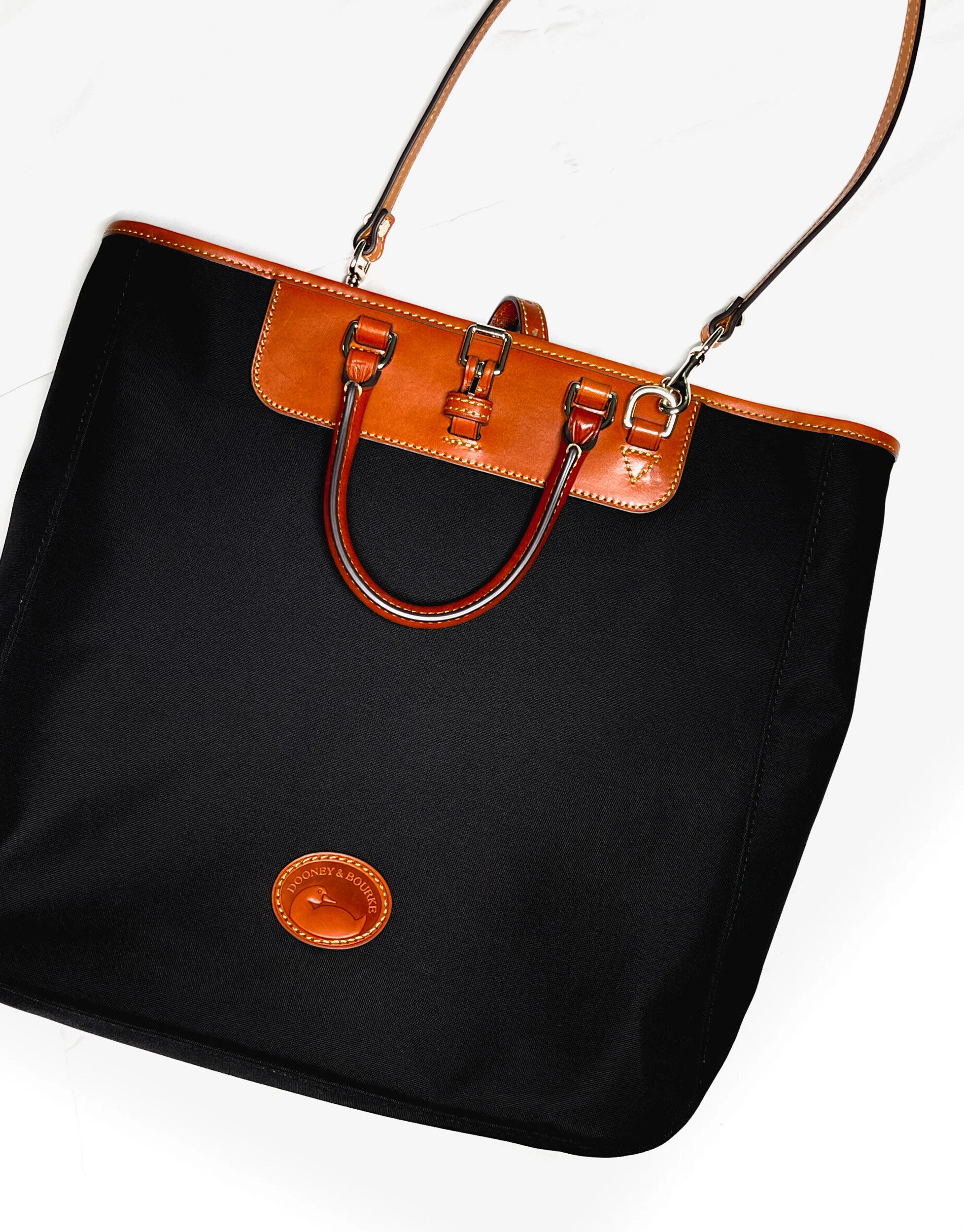 Loving my Dooney Bourke Nylon Editors Tote